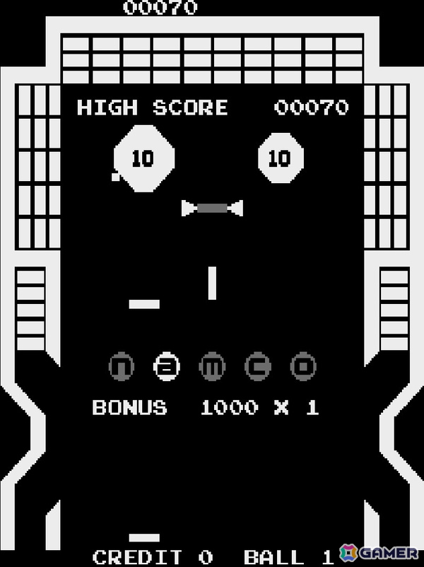 ナムコ初の自社開発タイトルとなるブロック崩しゲーム「ジービー」がアーケードアーカイブス/アーケードアーカイブス2として10月2日に配信！の画像
