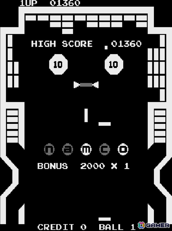 ナムコ初の自社開発タイトルとなるブロック崩しゲーム「ジービー」がアーケードアーカイブス/アーケードアーカイブス2として10月2日に配信！の画像