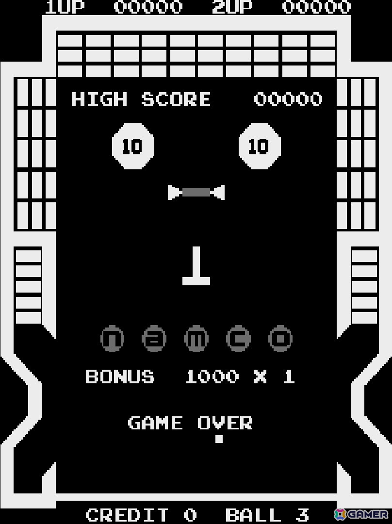 ナムコ初の自社開発タイトルとなるブロック崩しゲーム「ジービー」がアーケードアーカイブス/アーケードアーカイブス2として10月2日に配信！の画像1