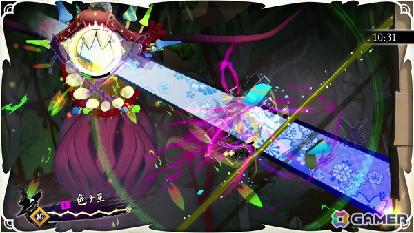「魔女ガミ－The Witch of Luludidea－」は操作を覚えれば覚えるほどにカッコいいアクションに！挑戦者コースでは“色ナ星”も体験【TGS2025】の画像13