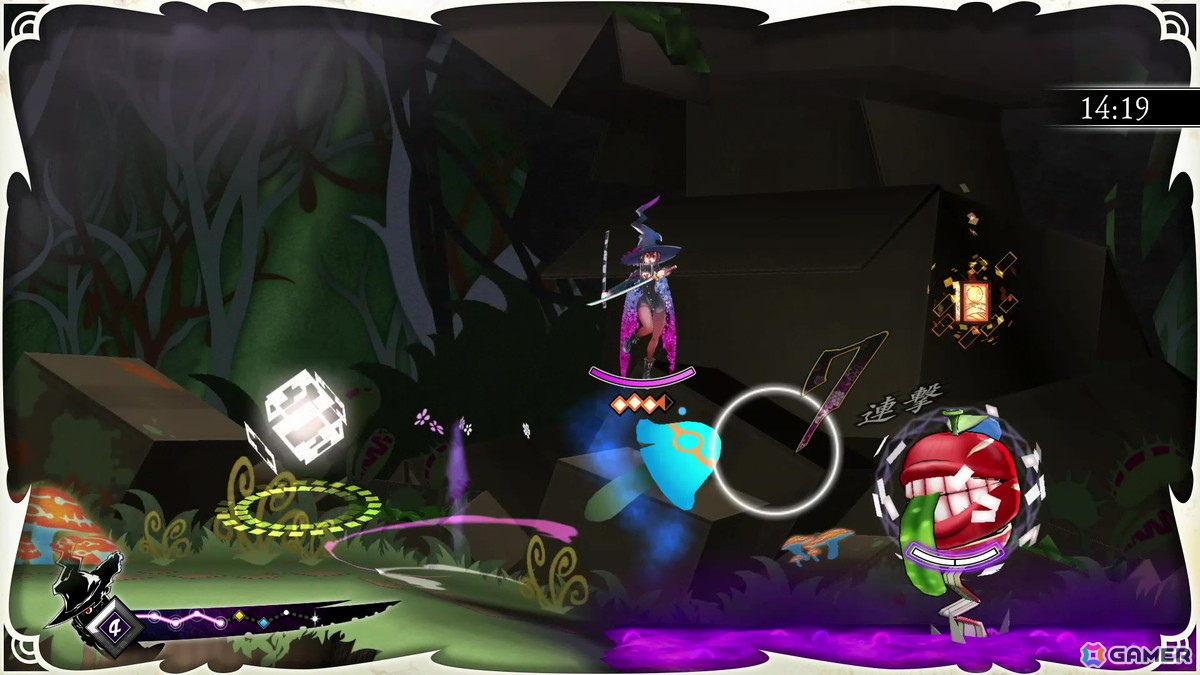 「魔女ガミ－The Witch of Luludidea－」は操作を覚えれば覚えるほどにカッコいいアクションに！挑戦者コースでは“色ナ星”も体験【TGS2025】の画像