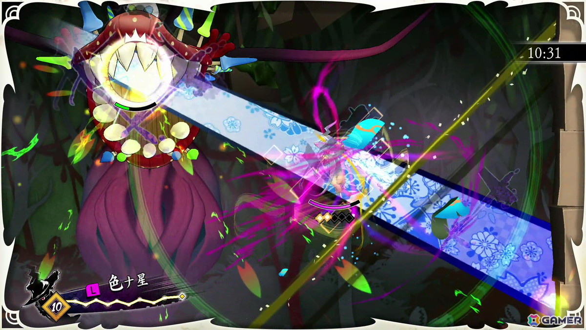 「魔女ガミ－The Witch of Luludidea－」は操作を覚えれば覚えるほどにカッコいいアクションに！挑戦者コースでは“色ナ星”も体験【TGS2025】の画像