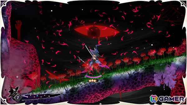 「魔女ガミ-The Witch of Luludidea-」神速スラッシュアクションや変身を楽しめる体験版が配信!の画像