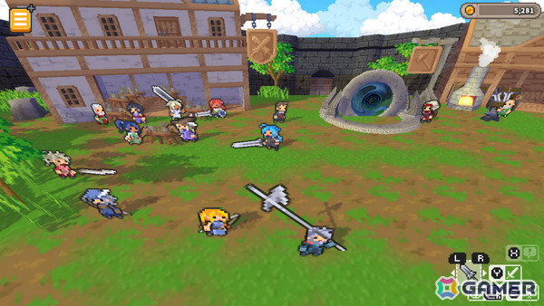 ハクスラローグライトアクション「鍛冶屋とダンジョン: 求ム！魔王を倒す武器」Switch版が配信！の画像