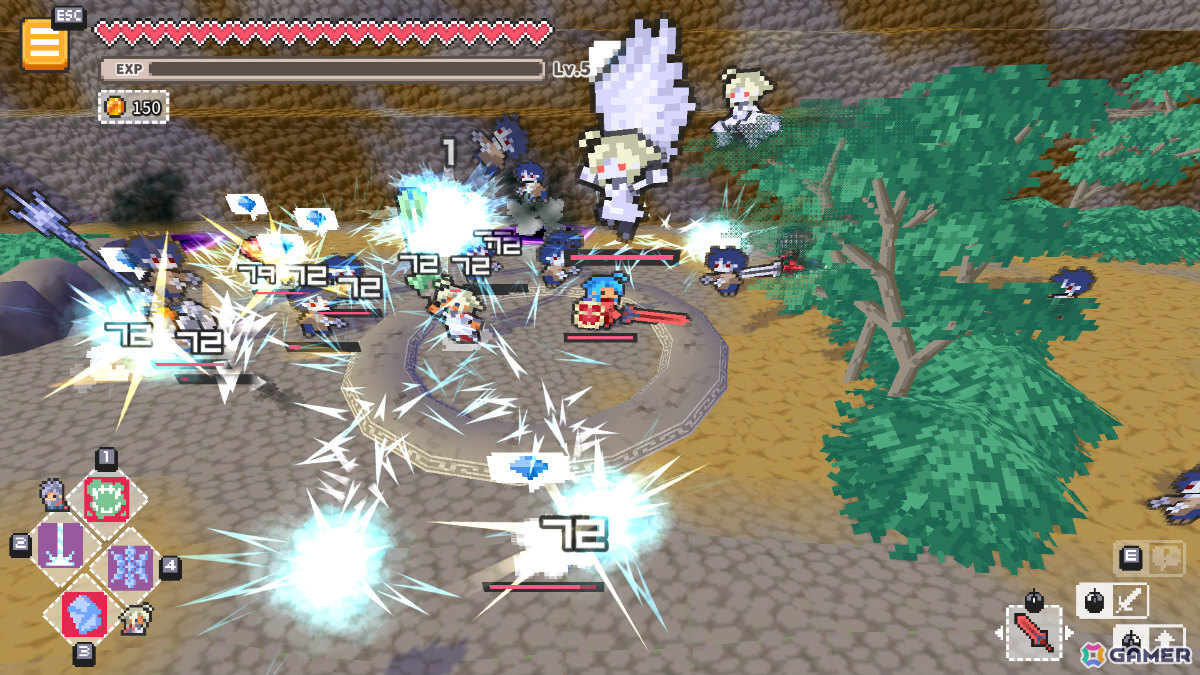 ハクスラローグライトアクション「鍛冶屋とダンジョン: 求ム！魔王を倒す武器」Switch版が配信！の画像2