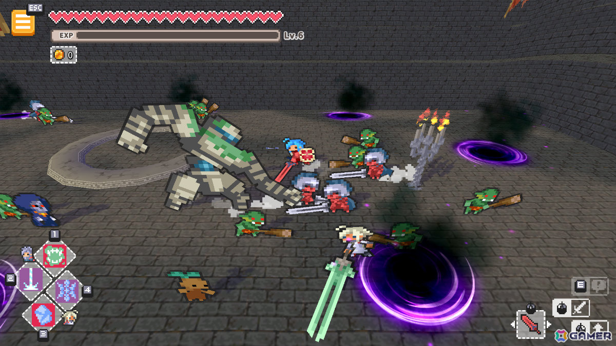 ハクスラローグライトアクション「鍛冶屋とダンジョン: 求ム！魔王を倒す武器」Switch版が配信！の画像3