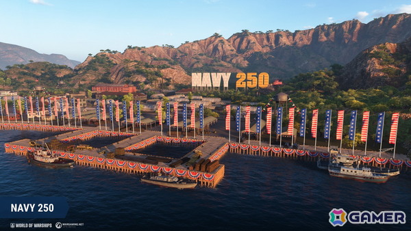 「World of Warships」アメリカ海軍創設250周年記念イベント「リバティ・ハーバー」が10月9日より開催！Tier X パンアジア駆逐艦 Lüshun Bも登場の画像2