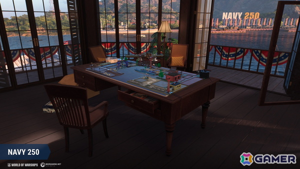 「World of Warships」アメリカ海軍創設250周年記念イベント「リバティ・ハーバー」が10月9日より開催!Tier X パンアジア駆逐艦 Lüshun Bも登場の画像