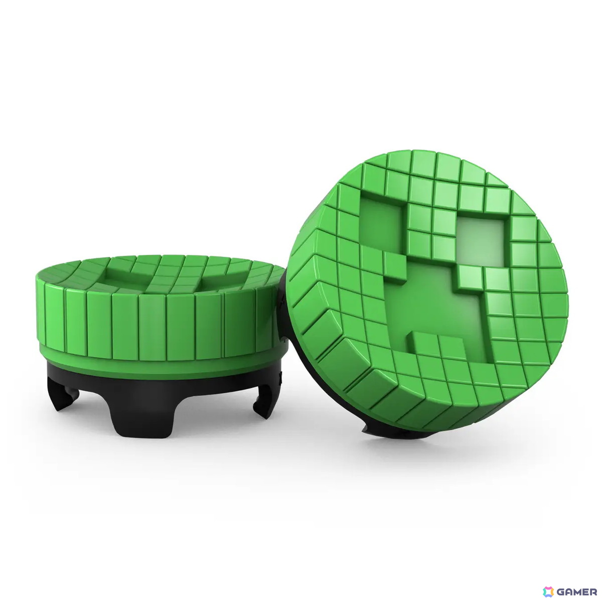 KontrolFreek、マイクラのクリーパーを模したスティックカバーを10月10日に発売！PS・Xbox・Switch 2のコントローラーに対応する3種がラインアップの画像2