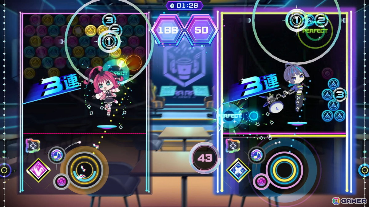 「QQQbeats!!!」の第2弾追加DLC「バーチャルソングパック Vol.1」が配信!「グッバイ宣言」「神っぽいな」など6曲がラインナップの画像