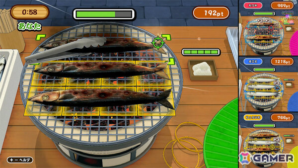 最大4人でさんま焼きバトルを楽しめるパーティーゲーム「あおげ！焼きさんま」が配信！世界中の人とスコアを競えるランキングも搭載の画像
