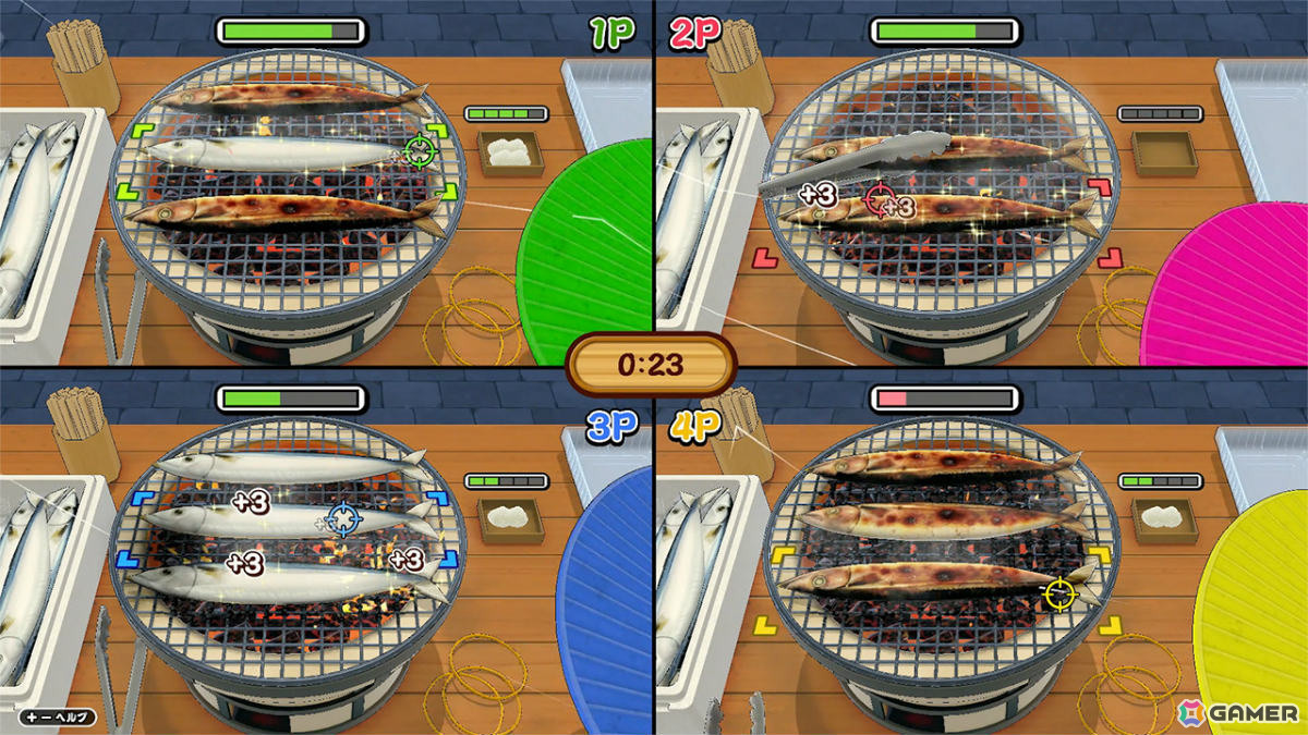 最大4人でさんま焼きバトルを楽しめるパーティーゲーム「あおげ！焼きさんま」が配信！世界中の人とスコアを競えるランキングも搭載の画像