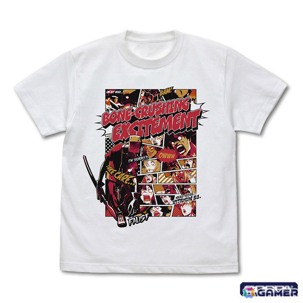 「GUILTY GEAR -STRIVE-」ファウストの“エキサイティング骨折”Tシャツやブリジットの屋外対応ステッカーなど新グッズが12月中旬に発売！の画像14
