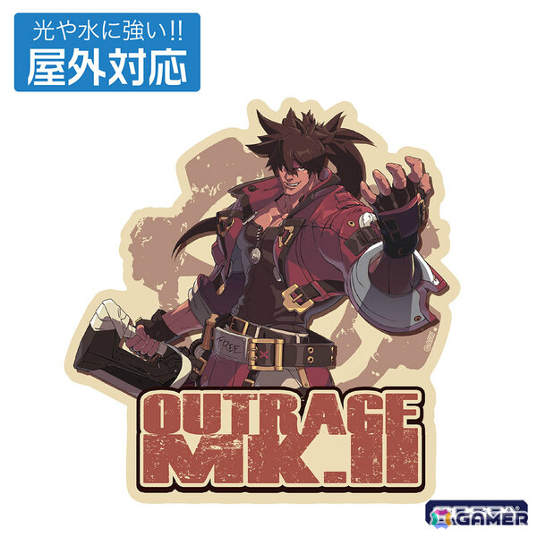 「GUILTY GEAR -STRIVE-」ファウストの“エキサイティング骨折”Tシャツやブリジットの屋外対応ステッカーなど新グッズが12月中旬に発売！の画像19