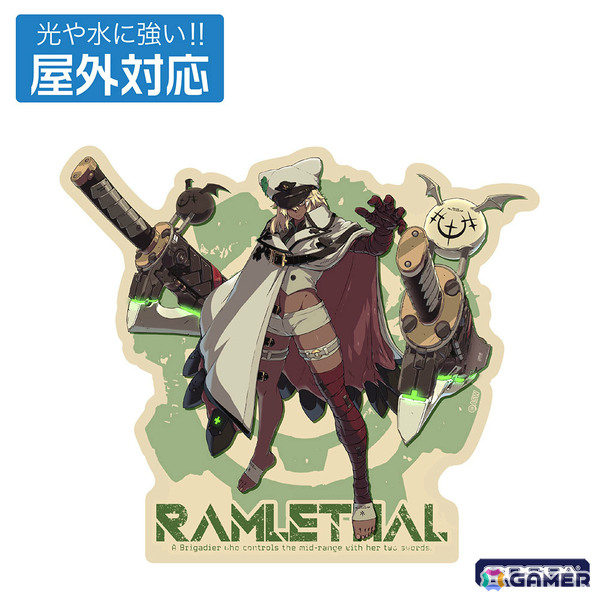 「GUILTY GEAR -STRIVE-」ファウストの“エキサイティング骨折”Tシャツやブリジットの屋外対応ステッカーなど新グッズが12月中旬に発売！の画像23