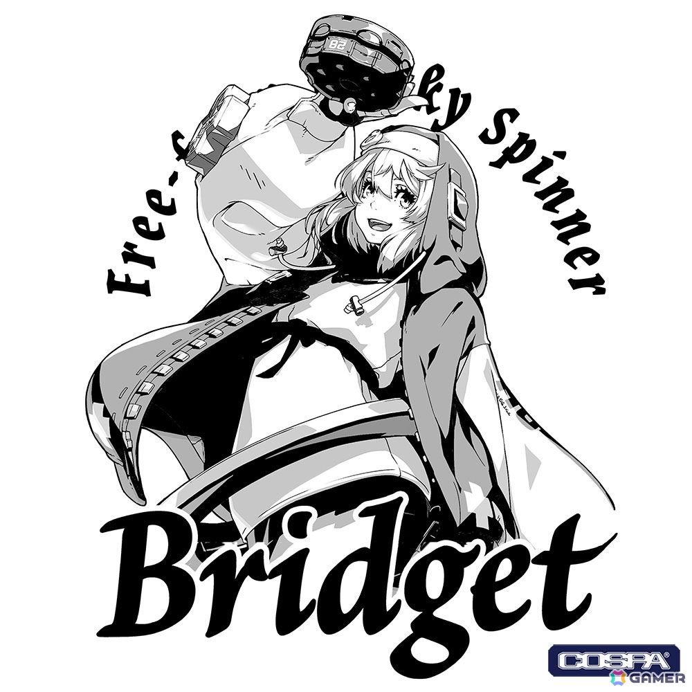 「GUILTY GEAR -STRIVE-」ファウストの“エキサイティング骨折”Tシャツやブリジットの屋外対応ステッカーなど新グッズが12月中旬に発売！の画像