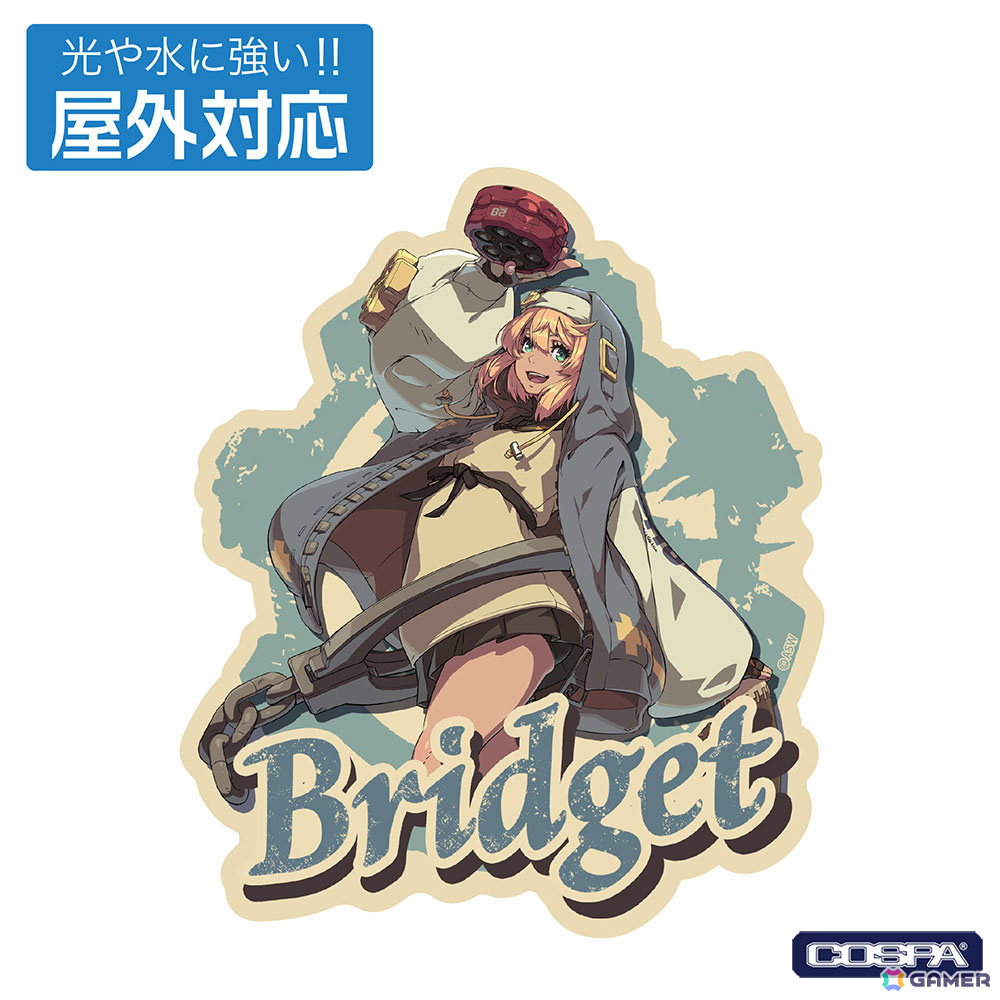 「GUILTY GEAR -STRIVE-」ファウストの“エキサイティング骨折”Tシャツやブリジットの屋外対応ステッカーなど新グッズが12月中旬に発売！の画像