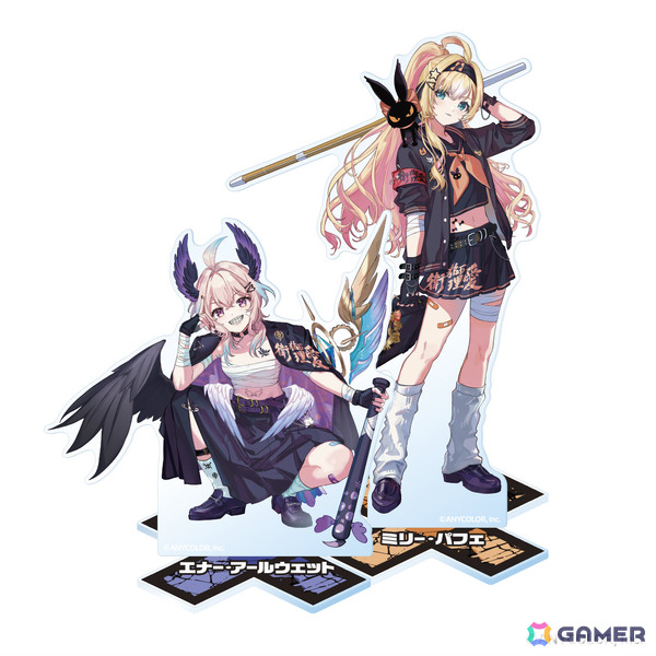 NIJISANJI ENのユニット「Ethyria」が女番長に！？4周年を記念した描き下ろしグッズの予約受付が10月6日より開始の画像2