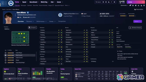 「Football Manager 26」開発者インタビュー：「FM23」から618％も日本のプレイヤーが増加した「FM24」を経て登場する最新作の注目ポイントは？の画像13
