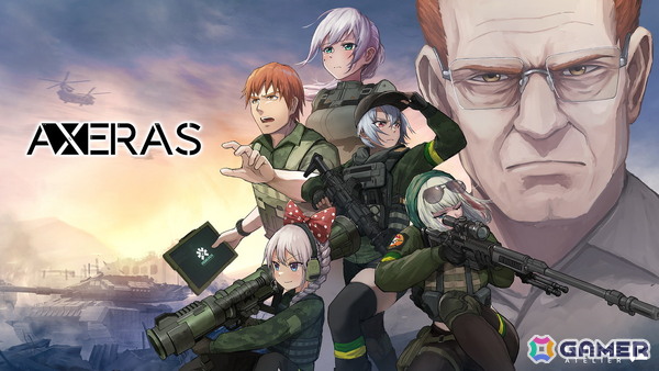 重厚なテーマを手描きアニメで描くタクティカルミリタリーJRPG「AXERAS」がSteamで配信決定！2026年1月にはプロローグ体験版を配信の画像1