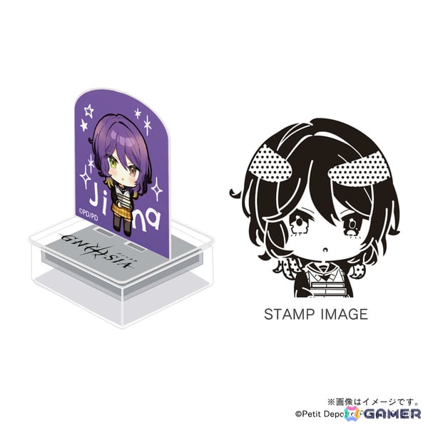 アニメ「グノーシア」120種以上のキャラ印.comオリジナルグッズが登場!学園風に描き起こされた乗員たちのアクスタンプやステッカーなどがラインナップの画像