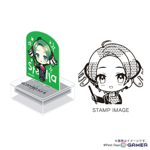 アニメ「グノーシア」120種以上のキャラ印.comオリジナルグッズが登場!学園風に描き起こされた乗員たちのアクスタンプやステッカーなどがラインナップの画像