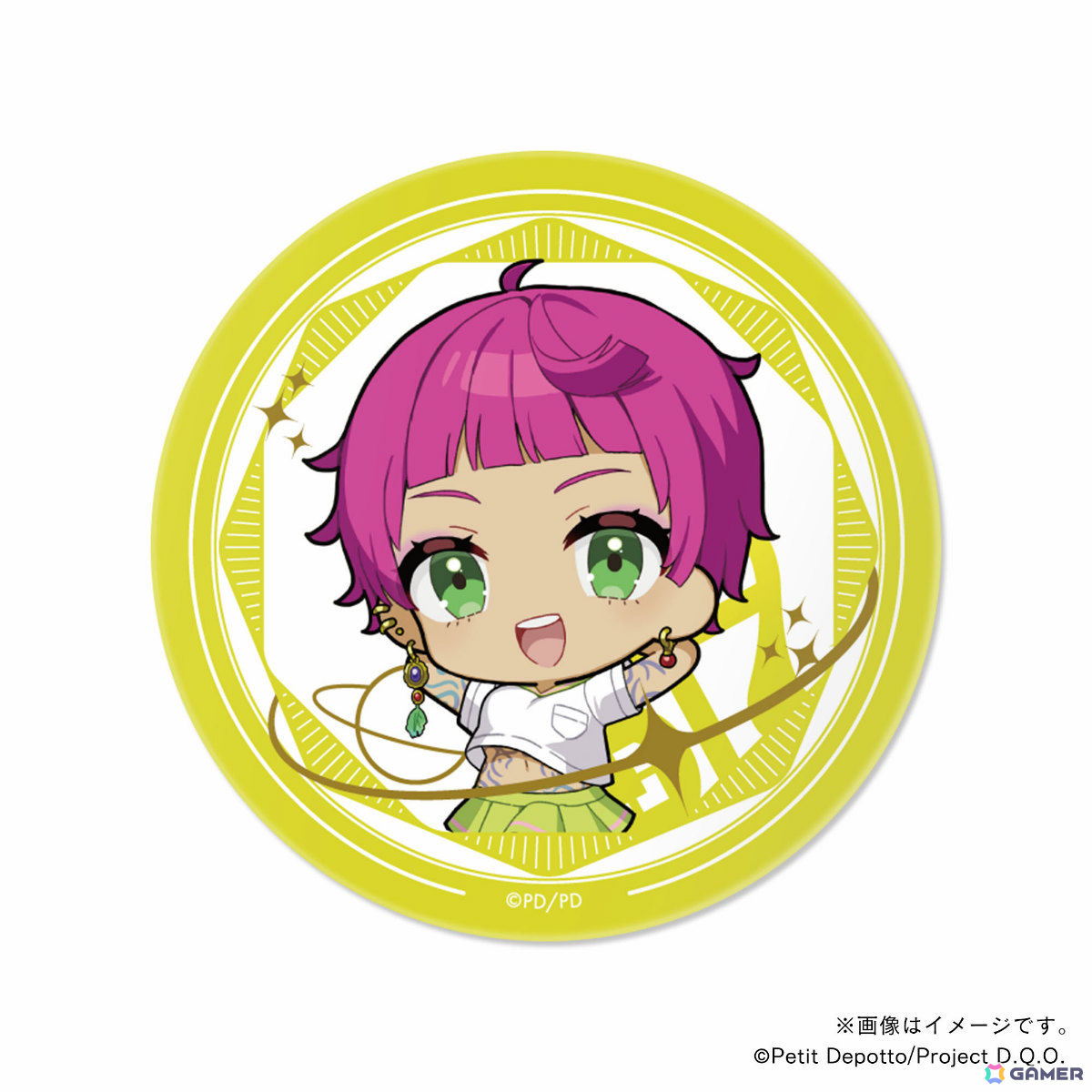 アニメ「グノーシア」120種以上のキャラ印.comオリジナルグッズが登場！学園風に描き起こされた乗員たちのアクスタンプやステッカーなどがラインナップの画像26