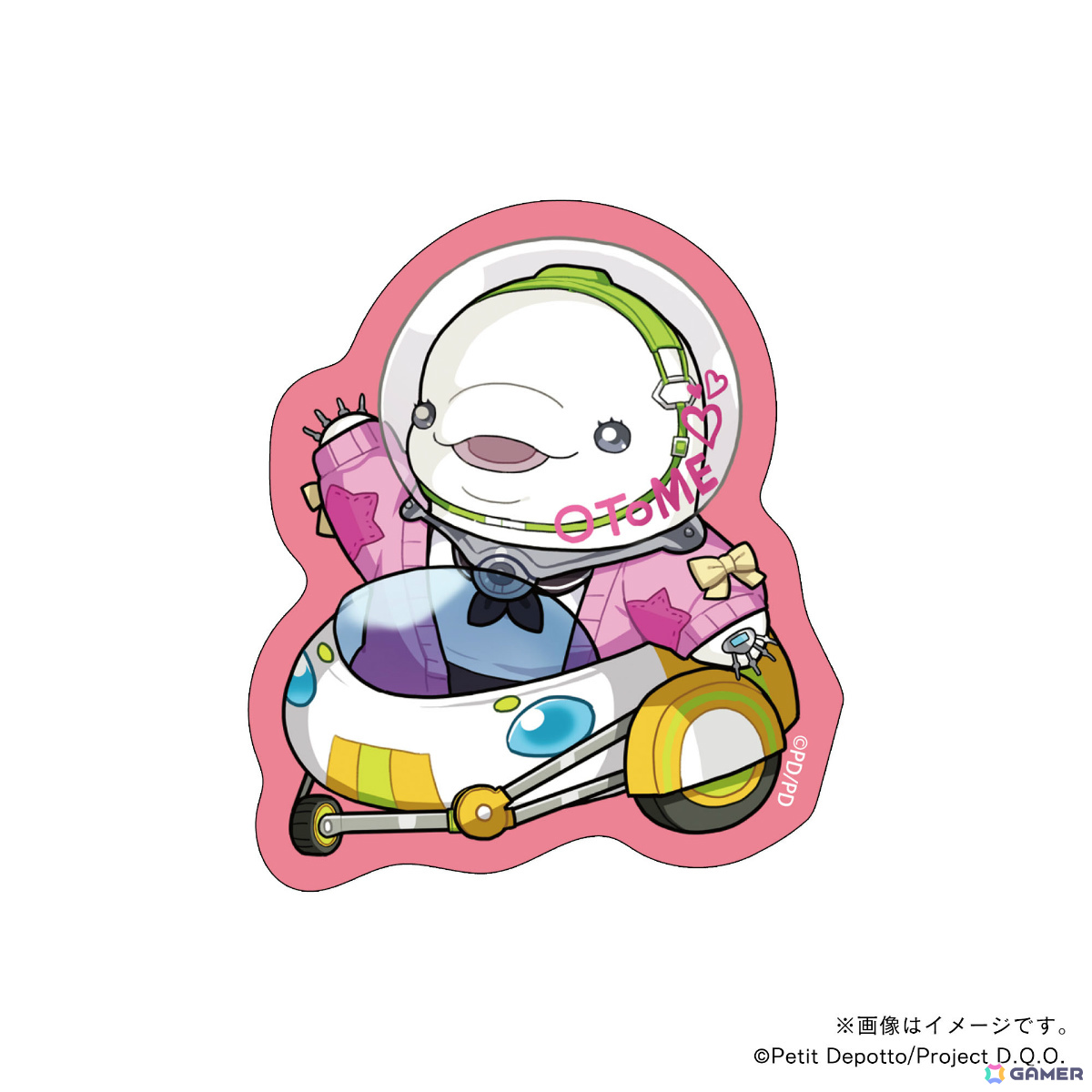 アニメ「グノーシア」120種以上のキャラ印.comオリジナルグッズが登場！学園風に描き起こされた乗員たちのアクスタンプやステッカーなどがラインナップの画像45