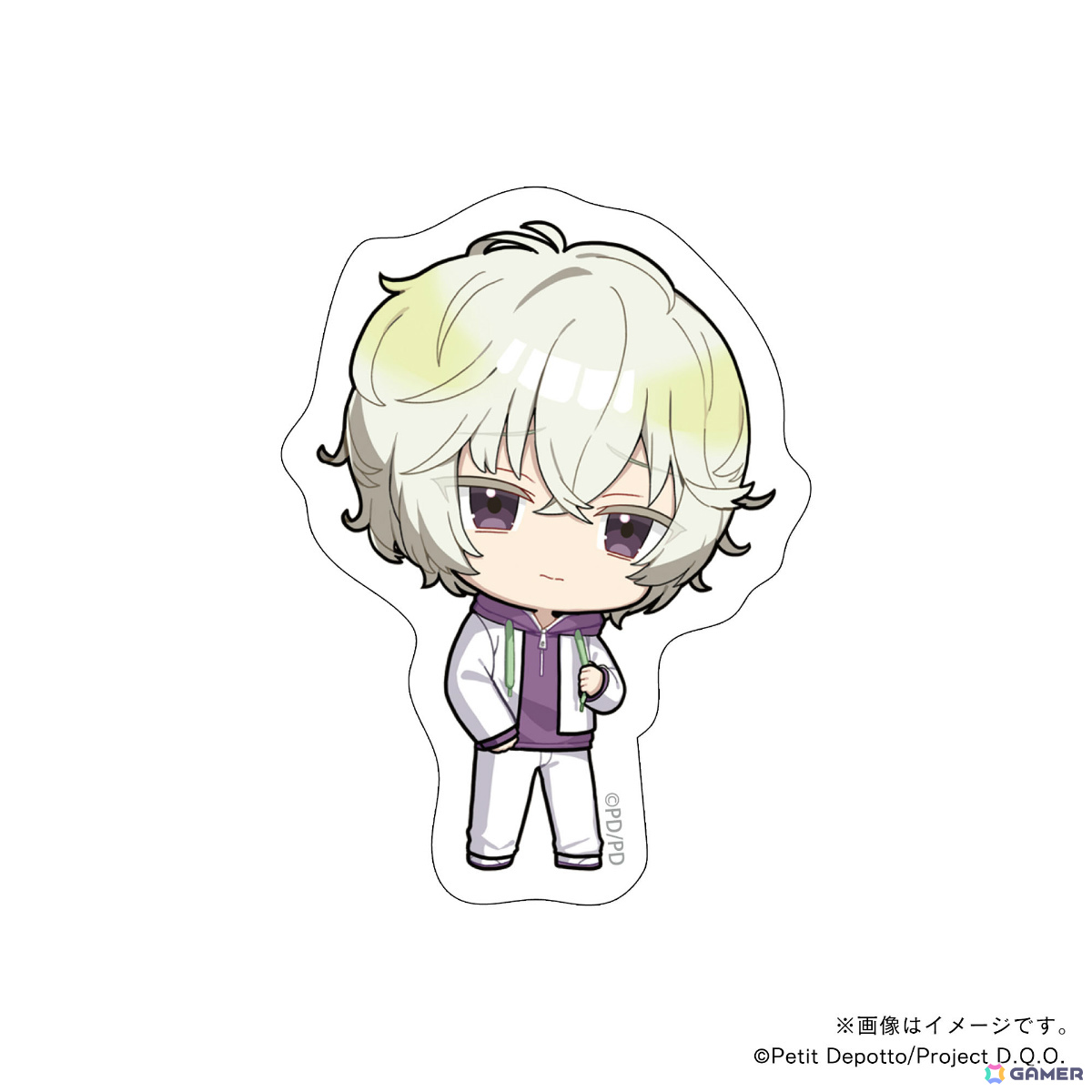 アニメ「グノーシア」120種以上のキャラ印.comオリジナルグッズが登場！学園風に描き起こされた乗員たちのアクスタンプやステッカーなどがラインナップの画像46
