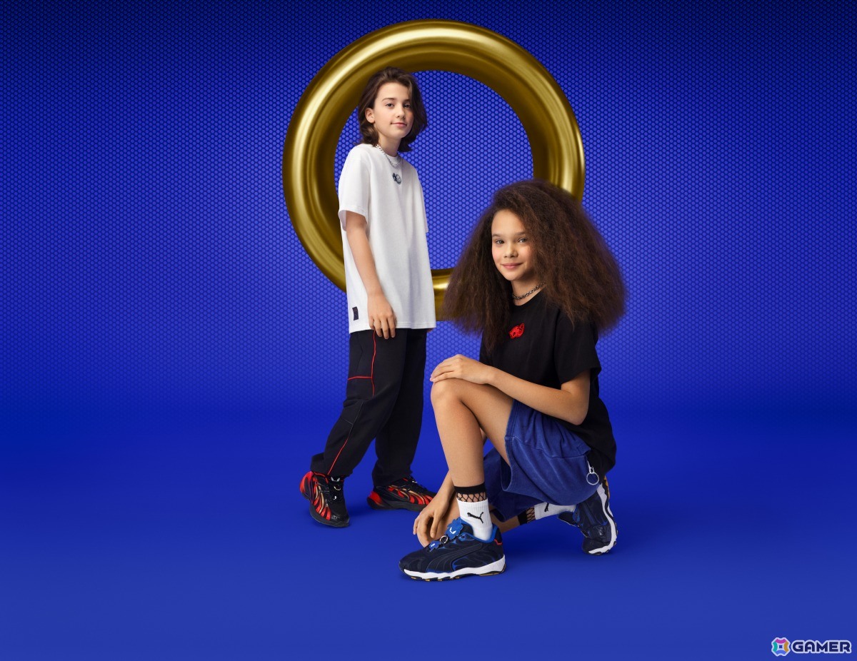 PUMAとソニックのコラボシューズやアパレル商品が10月30日に発売!シャドウとテイルスも仲間入りの画像
