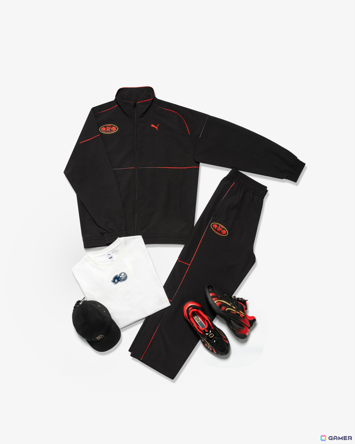 PUMAとソニックのコラボシューズやアパレル商品が10月30日に発売!シャドウとテイルスも仲間入りの画像