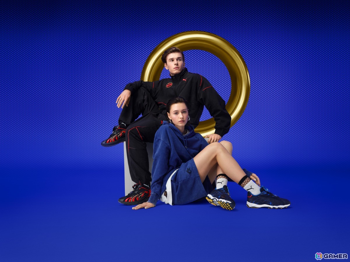 PUMAとソニックのコラボシューズやアパレル商品が10月30日に発売!シャドウとテイルスも仲間入りの画像