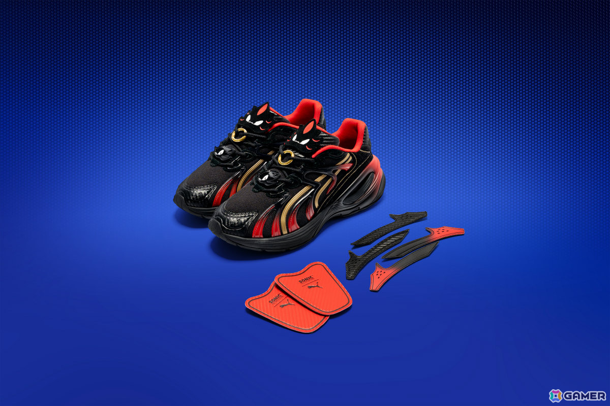 PUMAとソニックのコラボシューズやアパレル商品が10月30日に発売！シャドウとテイルスも仲間入りの画像8