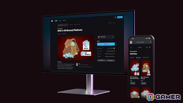 Epic Games、開発者向け新サービス「Epicウェブショップ」の提供を開始――Epic Games Storeで配信していないタイトルでもゲーム内コンテンツを直接販売できるの画像1