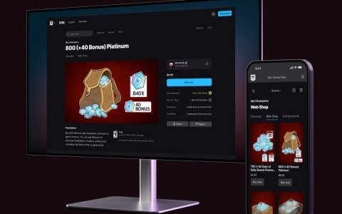 Epic Games、開発者向け新サービス「Epicウェブショップ」の提供を開始――Epic Games Storeで配信していないタイトルでもゲーム内コンテンツを直接販売できる