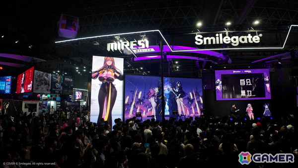 TGS2025のスマイルゲートブースには2万人以上が来場―「カオスゼロナイトメア」「MIRESI：視えない未来」の試遊には最長で約2時間の待機列もの画像2