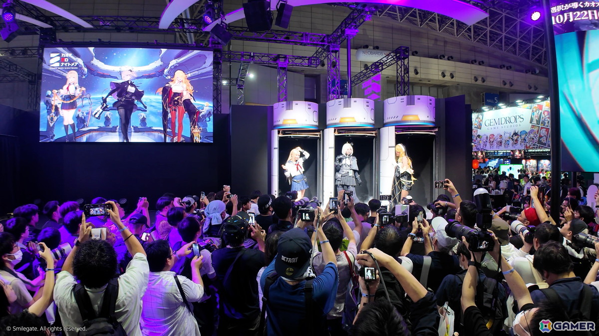 TGS2025のスマイルゲートブースには2万人以上が来場―「カオスゼロナイトメア」「MIRESI：視えない未来」の試遊には最長で約2時間の待機列もの画像1