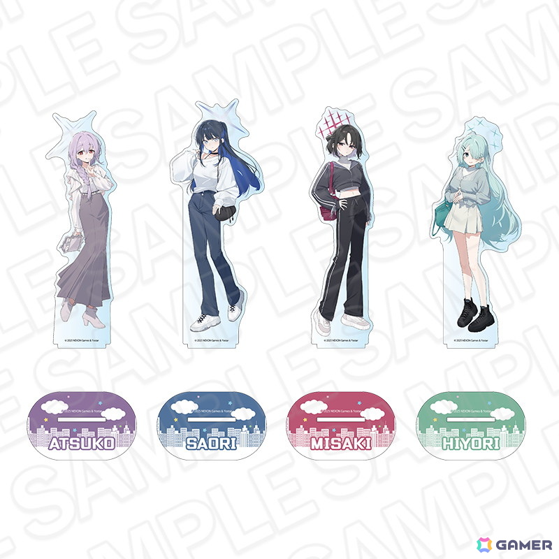 「ブルーアーカイブ POP UP SHOP in ダイバーシティ」が開催!グッズはもちろん、キッチンカーでのコラボドリンク販売やスタンプラリーもの画像