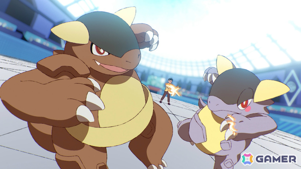 ポケモンアニメ「POKÉTOON」最新作「めがはなせないね ガルーラ」が公開！ポケモンバトル実況者のお母さんに憧れる少女とガルーラの物語の画像