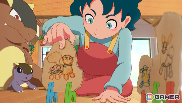 ポケモンアニメ「POKÉTOON」最新作「めがはなせないね ガルーラ」が公開！ポケモンバトル実況者のお母さんに憧れる少女とガルーラの物語の画像