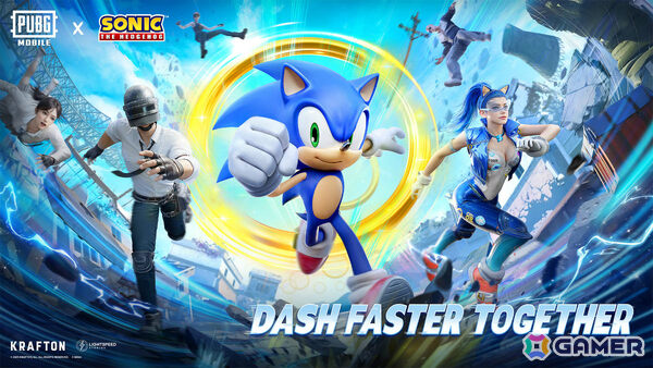 「PUBG MOBILE」ソニックコラボが開催！衣装スキンや「ソニックレーシング クロスワールド」のマシンなどをゲットして戦場を駆け抜けようの画像1