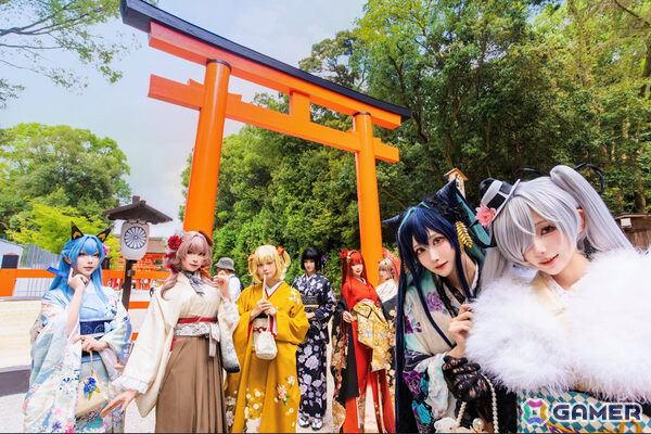 「勝利の女神：NIKKE」京都の街がNIKKE一色に！大型コラボイベントのレポートが到着の画像7