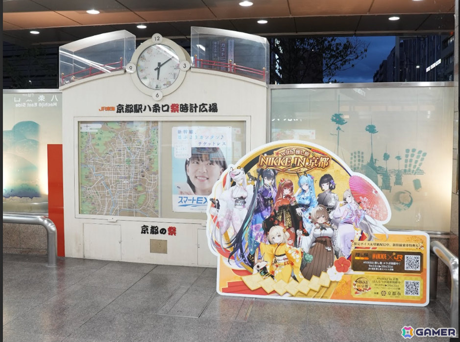 「勝利の女神：NIKKE」京都の街がNIKKE一色に！大型コラボイベントのレポートが到着の画像
