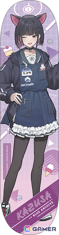 「ブルアカ」放課後スイーツ部の描き下ろしイラストをダイナミックに楽しめるスケートデッキが登場！受注受付がスタートの画像2