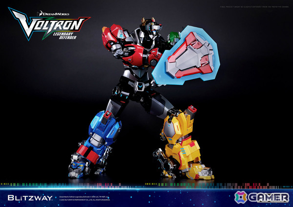アニメ「ヴォルトロン」の10周年を記念した「CARBOTIX ヴォルトロン」が日本でも登場！各ライオンモードへの完全変形・合体が可能の画像11