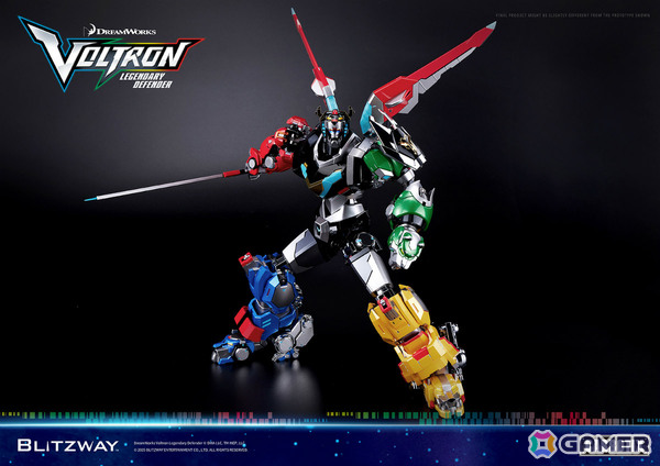 アニメ「ヴォルトロン」の10周年を記念した「CARBOTIX ヴォルトロン」が日本でも登場！各ライオンモードへの完全変形・合体が可能の画像12