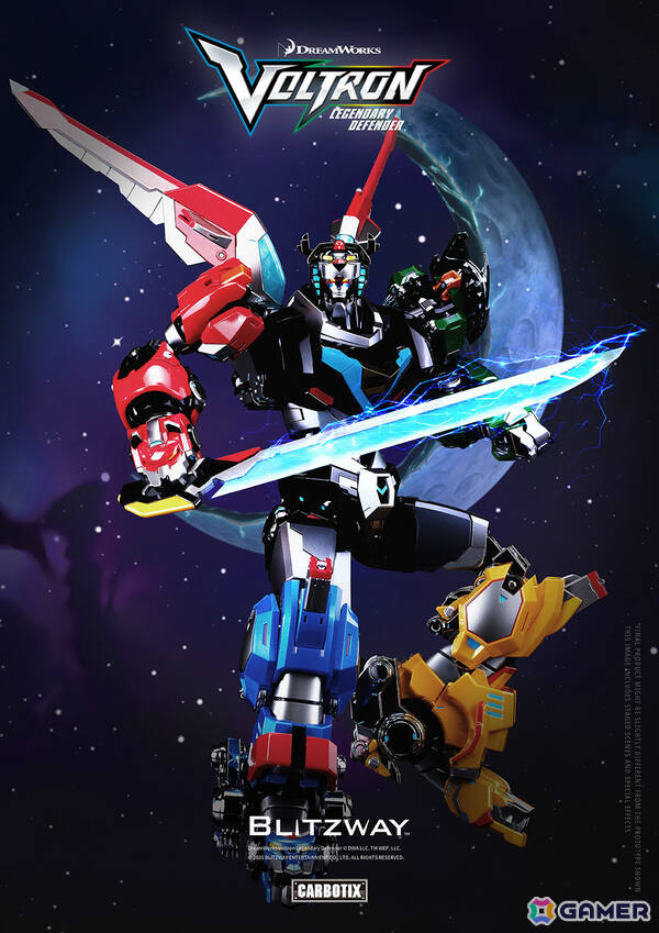アニメ「ヴォルトロン」の10周年を記念した「CARBOTIX ヴォルトロン」が日本でも登場！各ライオンモードへの完全変形・合体が可能の画像18