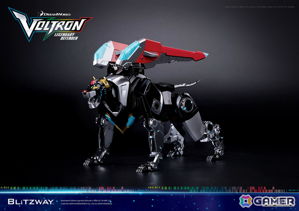 アニメ「ヴォルトロン」の10周年を記念した「CARBOTIX ヴォルトロン」が日本でも登場！各ライオンモードへの完全変形・合体が可能の画像