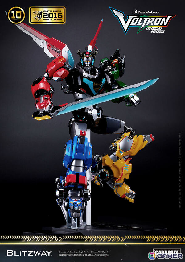 ■ゴライオン　27ｃｍ変形合体可動発光　30thヴォルトロン　トイナミ新品海外製 Amazon | トイナミ Voltron 30周年コレクターズセット [並行輸入品