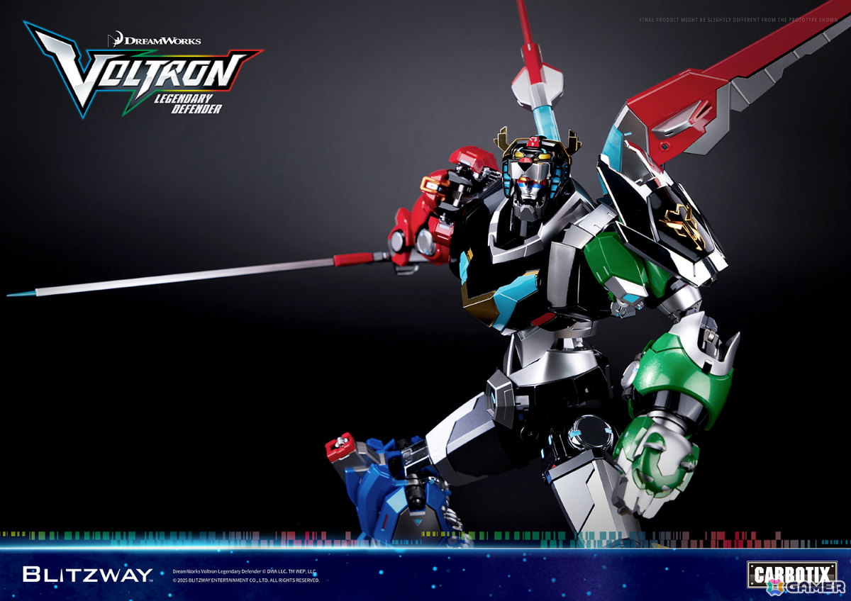 アニメ「ヴォルトロン」の10周年を記念した「CARBOTIX ヴォルトロン